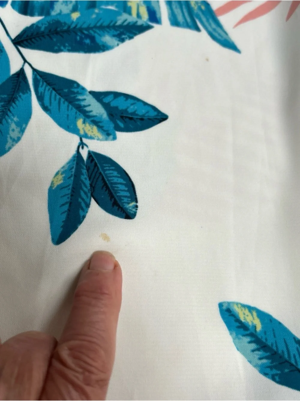 Buddy Love Mini Dress Womens S  Bell Sleeve Off Shoulder turquoise Printed Boho - Picture 8 of 9